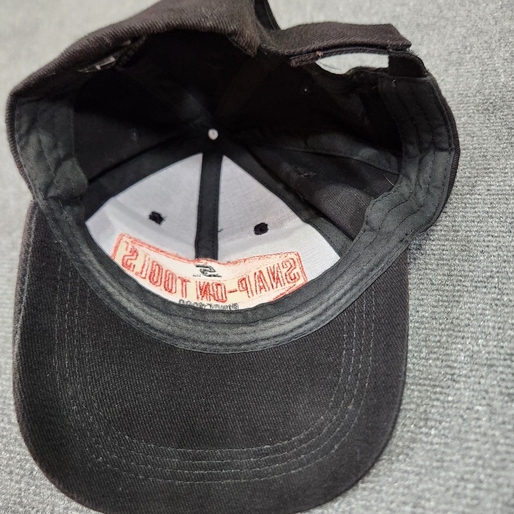 Snap-On Tools Hat Men Cap Snapback Adjustable Black Embroidered Mechanic - Picture 4 of 6